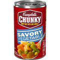 Campbell’S Chunky Soup, Savory Vegetable Soup, 18.8 Oz Can