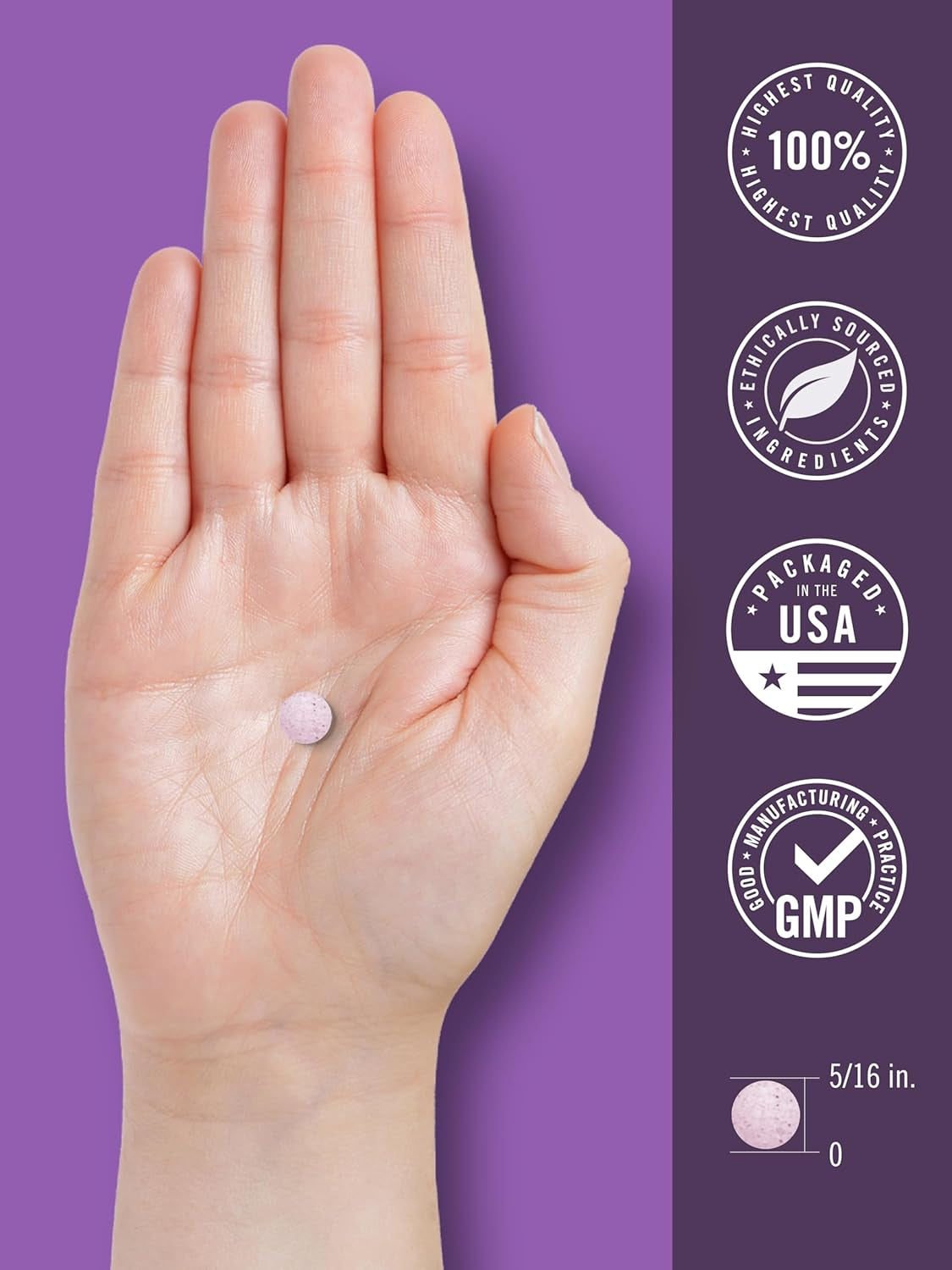 Carlyle Melatonin 12 Mg Fast Dissolve 300 Tablets | Drug Free | Natural Berry Flavor | Vegetarian, Non-Gmo, Gluten Free