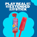 Chupa Chups Melody Pop, Blue Raspberry Flavor, Whistle Lollipops, Individually Wrapped Candy Suckers, 5 Count Pack
