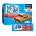 Nutri-Grain Soft Baked Breakfast Bars, Kids Snacks, Whole Grain, Strawberry, 10.4Oz Box (8 Bars)