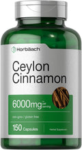 Ceylon Cinnamon Capsules | 6000 Mg | 150 Count | Non-Gmo & Gluten Free Supplement