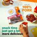 Golden Island Pork Jerky Korean Barbecue – Gluten Free Protein Snack, Great Stocking Stuffer, Korean BBQ Flavor, Made with 7G of Protein per Serving – 2.85 Oz