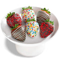 Home Delivery 6 Happy Birthday Chocolate Covered Strawberries