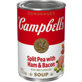 Campbell'S Condensed Split Pea Soup with Ham and Bacon, Natural Smoke Flavoring Added, 11.5 Oz Can