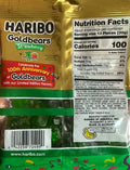 100Th Anniversary Edition Haribo Goldbears Strawberry 4 Oz Gummi Candy Limited Edition Pack of 1