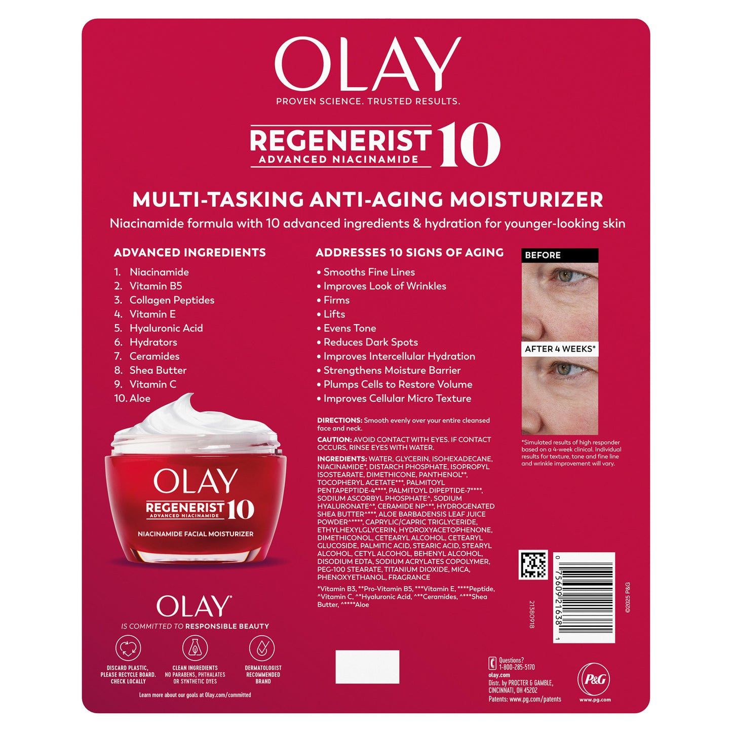 Olay Regenerist 10, 1.7 Oz, 2-Pack