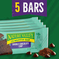 Nature Valley Soft Baked Muffin Bars, Double Chocolate Chip, Made with Whole Grain, 5 Count, 6.2 Oz