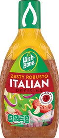 Wish-Bone Zesty Robusto Italian Salad Dressing, 15 FL OZ