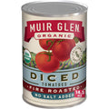 Muir Glen Organic Diced Fire Roasted Canned Tomatoes, No Salt Added, 14.5 Oz.
