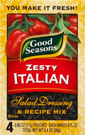 Good Seasons Zesty Italian Dressing & Recipe Seasoning Mix, 4 Ct Packets