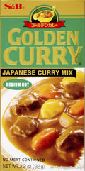 S&B, Golden Curry Japanese Curry Mix, Medium Hot, 3.2 Oz