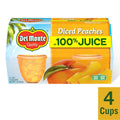 Del Monte Diced Peaches in Juice, 4 Oz, 4 Ct