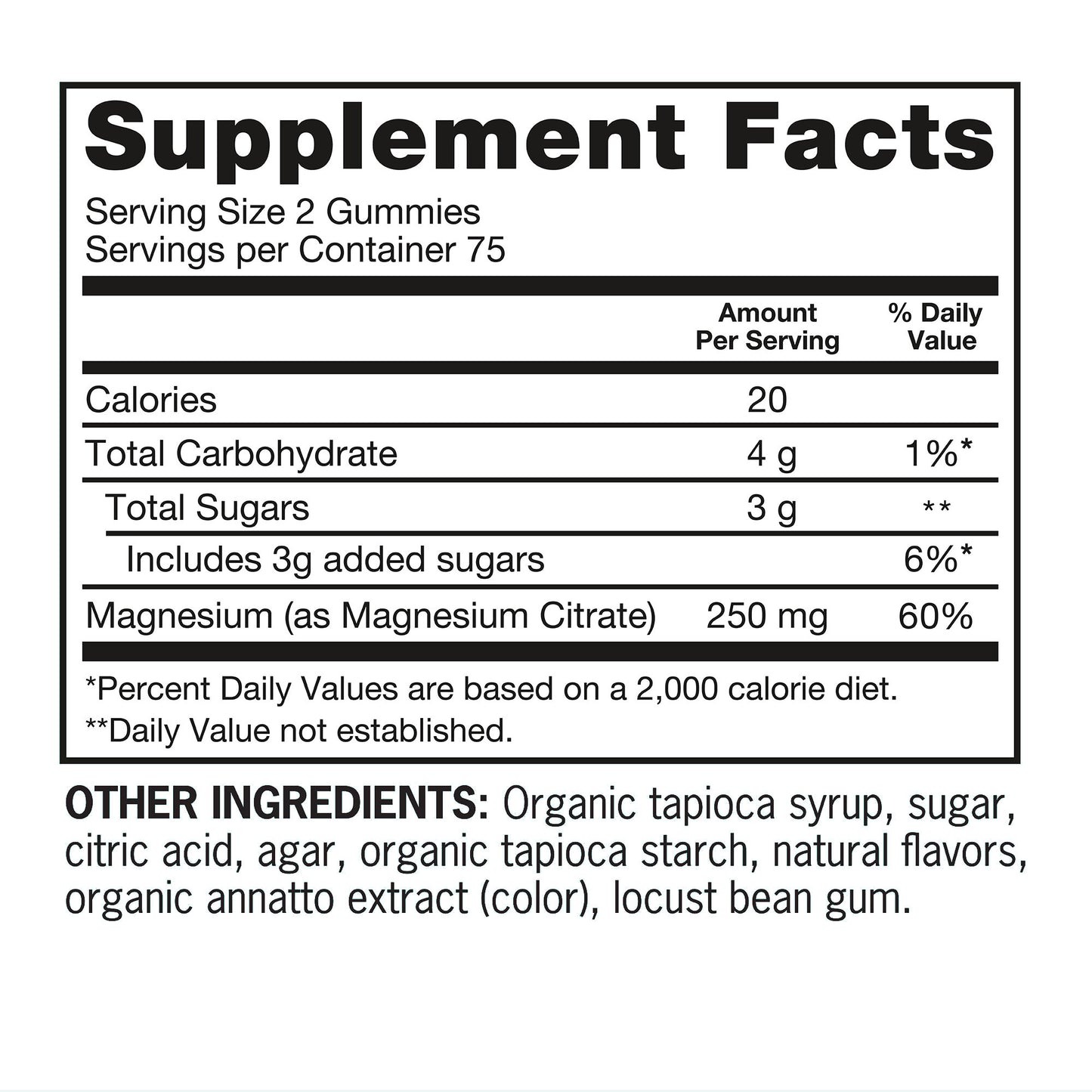 Qunol Magnesium Extra Strength 250 Mg, 150 Gummies
