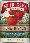 Muir Glen Organic Canned Tomato Sauce, No Salt Added, 15 Oz.