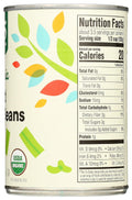 365 by , Beans Green Cut No Salt Added Organic, 14.5 Ounce