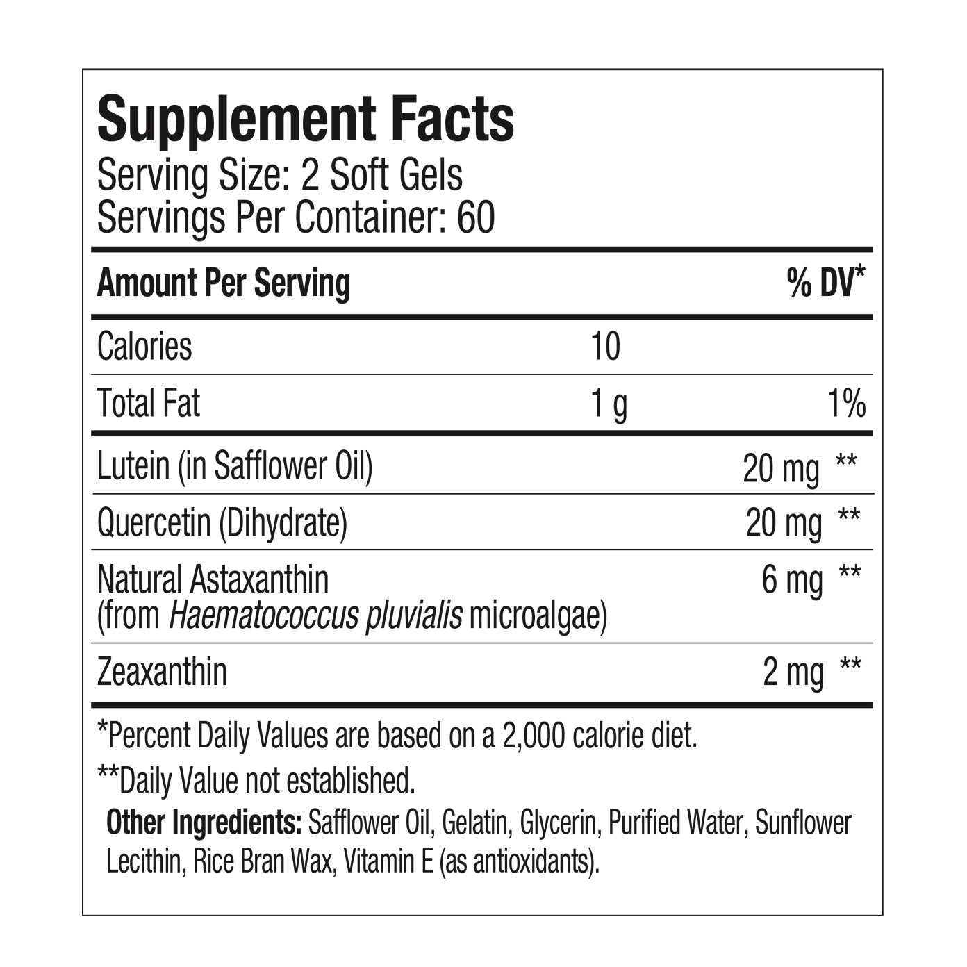 Eyeastin Hawaiian Astaxanthin, 120 Softgels