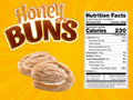 Little Debbie Honey Buns, 6 Individually Wrapped Pastries, 10.6 OZ Box