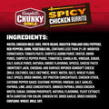 Campbell’S Chunky Soup, Spicy Chicken Burrito Soup, 15.25 Oz Microwavable Bowl