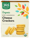 , Organic Mini Cheese Sandwich Crackers, 7.5 Ounce