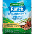 Hidden Valley Buttermilk Gluten Free Buttermilk Ranch Salad Dressing and Seasoning Mix, 0.4 Oz Packing May Vary