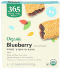 , Organic Blueberry Cereal Bar 6 Count, 7.8 Ounce