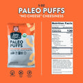 LESSEREVIL Organic No Cheddar Paleo Puffs, 5 OZ