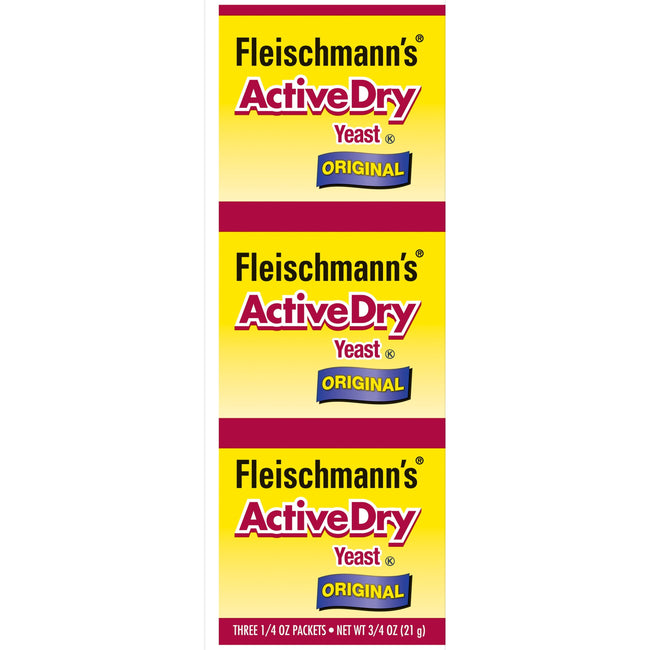 Fleischmann'S Active Dry Yeast, 0.75 Oz, 3 Pack