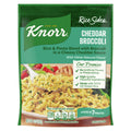 Knorr R Cheddar Broccoli Rice No Artificial Flavors Cheddar Broccoli Parboiled Rice Cooks in 7 Minute, 161g Packing May Vary
