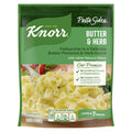 Knorr F Butter & Herb Fettuccine Pasta Sides Cooks in 7 Minutes, 4.4 Oz Packing May Vary