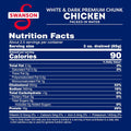 White and Dark Premium Chunk Canned Chicken Breast in Water, Fully Cooked Chicken, 9.75 OZ Can