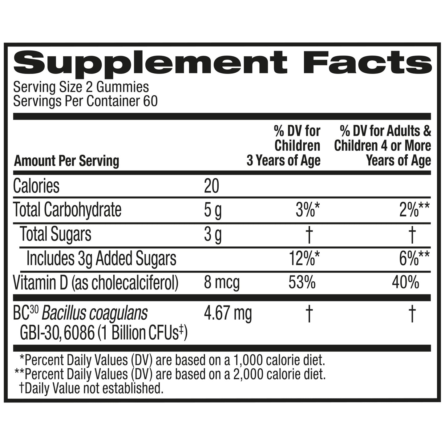 Digestive Advantage Probiotic, 120 Gummies