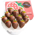 Home Delivery Milk Chocolate 12 Covered Strawberries