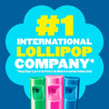 Chupa Chups Melody Pop, Blue Raspberry Flavor, Whistle Lollipops, Individually Wrapped Candy Suckers, 5 Count Pack