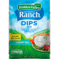 Hidden Valley Creamy Dill Gluten Free Ranch Dips Mix, 0.9 Oz