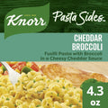 Knorr Cheddar F Broccoli Fusilli Pasta Sides No Artificial Flavors Cooks in 10 Minutes, 4.3 Oz