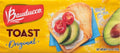 Bauducco Original Toast - Delicious, Light & Crispy Toasted Bread - Ready-To-Eat Breakfast Toast & Sandwich Bread - No Artificial Flavors - 5.01 Oz (Pack of 1)
