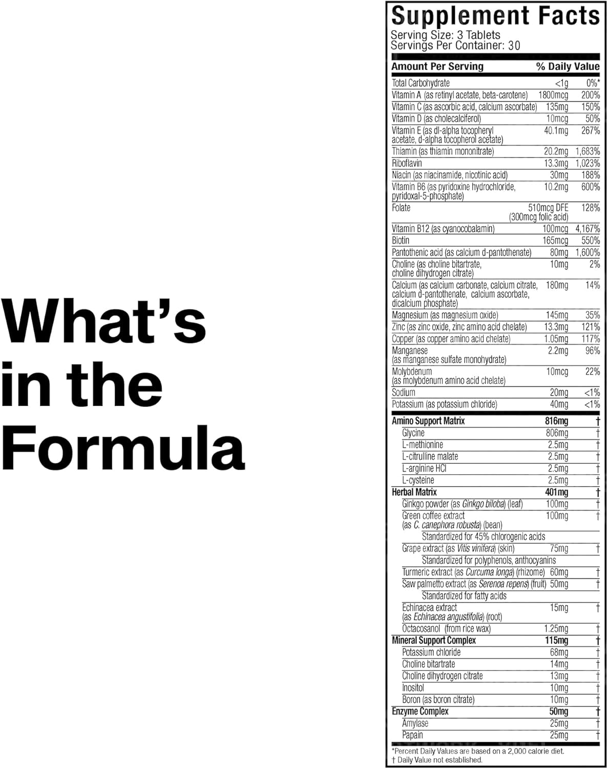 Muscletech Platinum Multivitamins for Men & Women - Multi-Vitamin Supplement for Immune Support - 18 Vitamins & Minerals, Vitamin a C D E B6 B12 - Daily Workout Supplements for Men - 90 Capsules