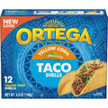 Ortega Yellow Corn Taco Shells, 4.9 Ounce, 12 Shells Packaging may vary
