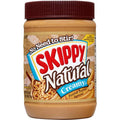 Skippy Natural Peanut Butter, Creamy, 26.5 Oz