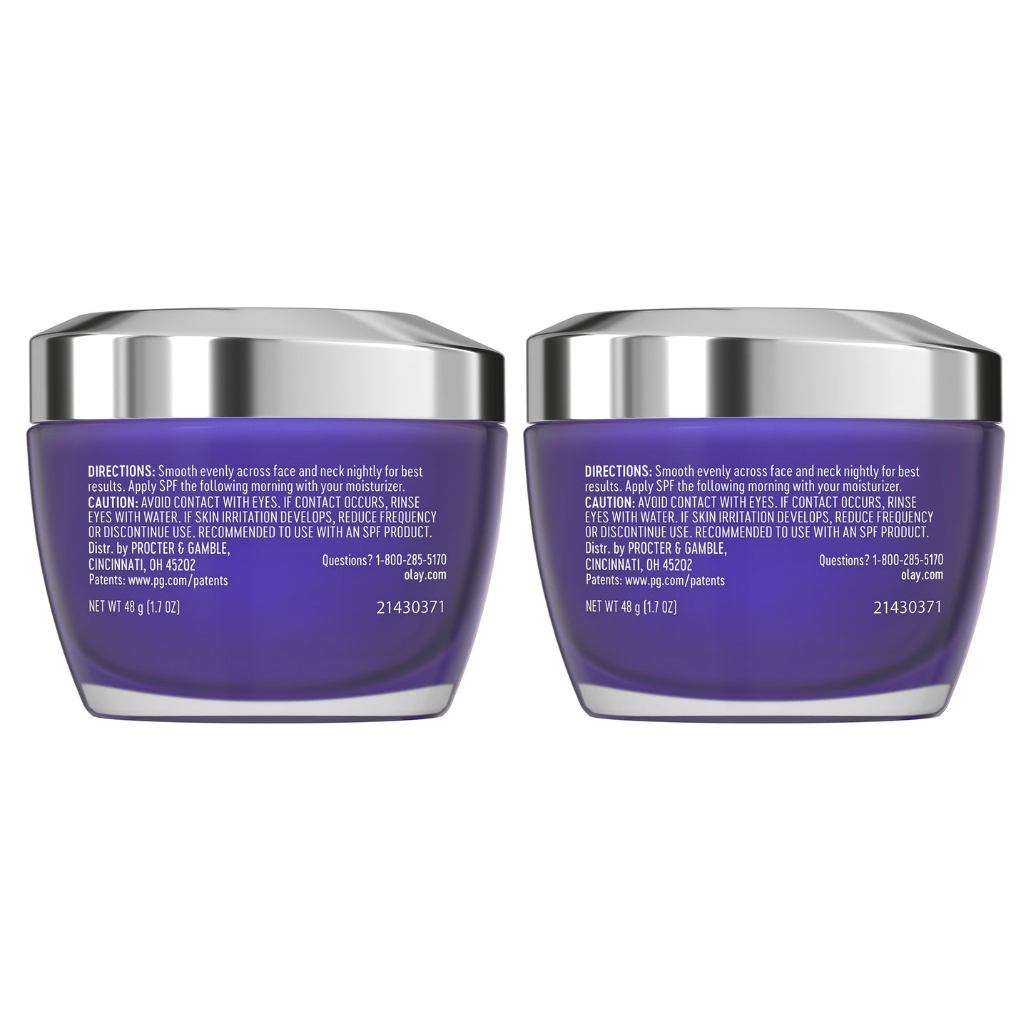 Olay Every Night Retinol, 1.7 Oz, 2-Pack