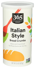 365 by , Italian Style Bread Crumbs, 15 Ounce