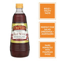 Pompeian Gourmet Red Wine Vinegar, Perfect for Salad Dressings, Marinades & Sauces, Naturally Gluten Free, 30 Ounce