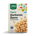 365 by , Organic Unsalted Garbanzo Beans, 13.4 Ounce