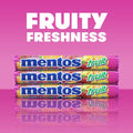 Mentos Candy, Mint Chewy Candy Roll, Fruit, Non Melting, 1.32 Oz , 6 Count(Pack of 1)
