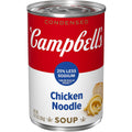 Campbell'S Condensed 25% Less Sodium Chicken Noodle Soup, 10.75 Ounce Can