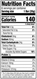- Fruit & Nut Chewy Trail Mix Granola Bars, 6 Count