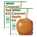Concord Foods Caramel Apple Kit: Fall Favorite Treat - Indulge in Chewy Caramel Apples! Makes 10 Caramel Apples per Box, 5 Oz (Pack of 2)