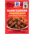 Mccormick Slow Cooker Savory Pot Roast Seasoning Mix, 1.3 Oz