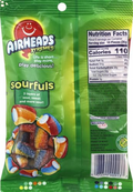Airheads Xtremes Sour Rainbow Berry Chewy Candy Pieces Log Fruit Chew 6 Oz - 0073390009131