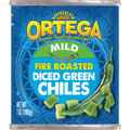 Ortega Diced Green Chiles, Mild, 7 Oz